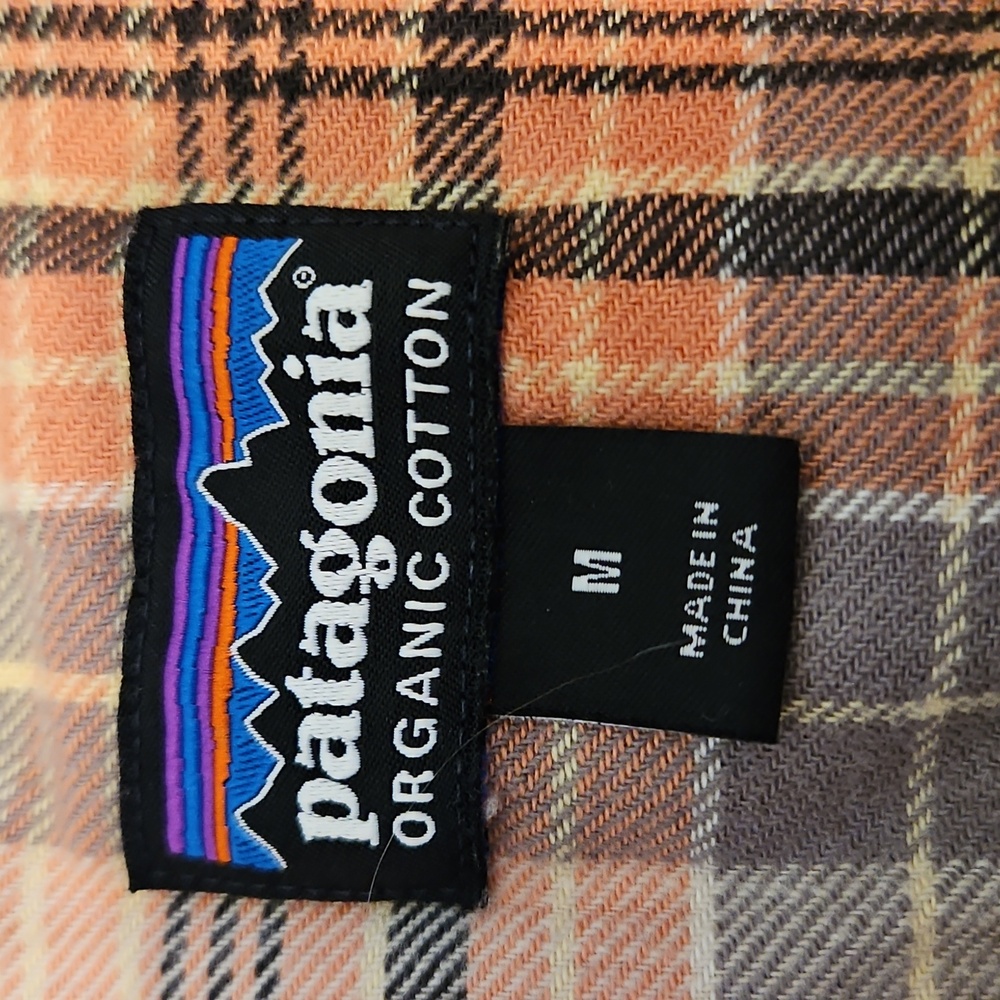 EUC Patagonia Vintage Fjord Flannel Mens M - Picture 4 of 11